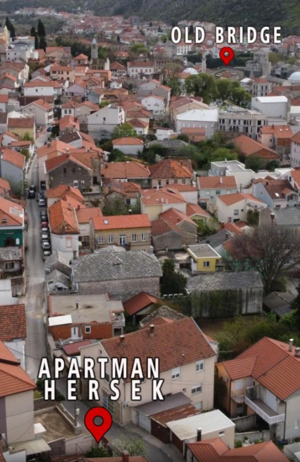 Apartman Hersek Mostar Exterior foto